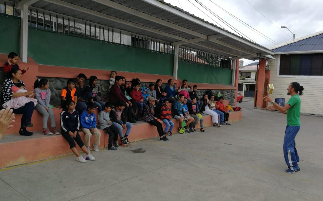 Cierre de Circo Vacacional en Quinta Chinca