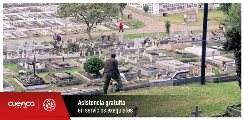 Alcaldía de Cuenca brinda asistencia en servicios exequiales a públicos vulnerables