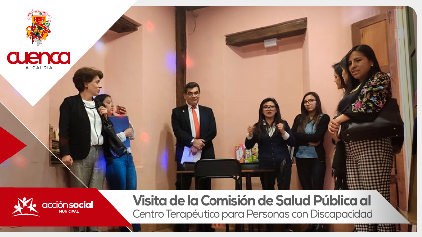Visita de la Comisión de Salud Pública al Centro Terapéutico para Personas con Discapacidad