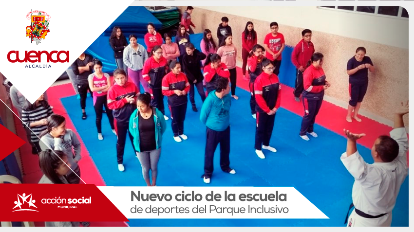 Nuevo ciclo en la escuela de Deportes del Parque Inclusivo