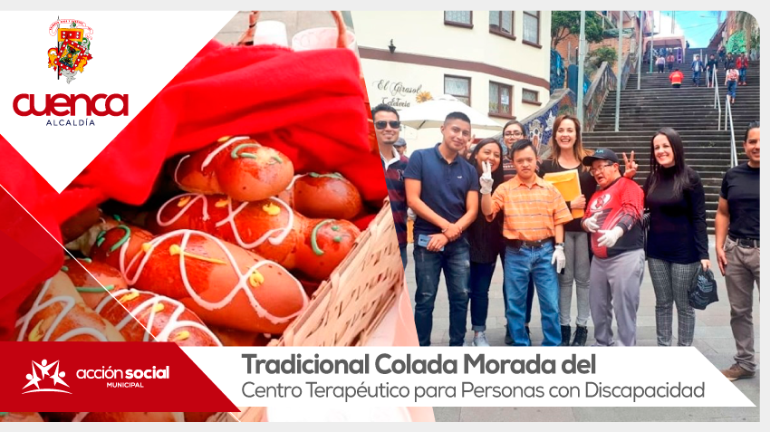 Elaboración de Colada Morada en el Centro Terapéutico para Personas con Dicapacidad