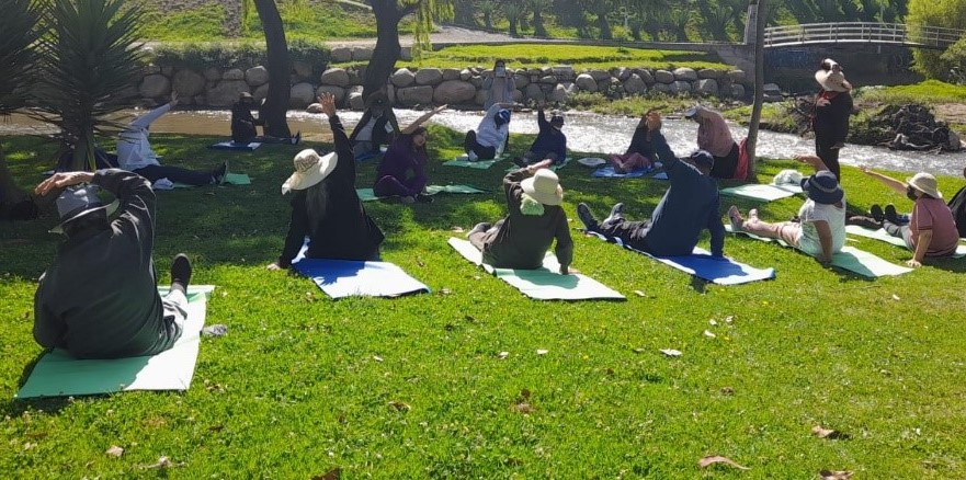 RESUMEN ENERO: Actividades cumplidas con el Centro de Cuidados del Adulto Mayor