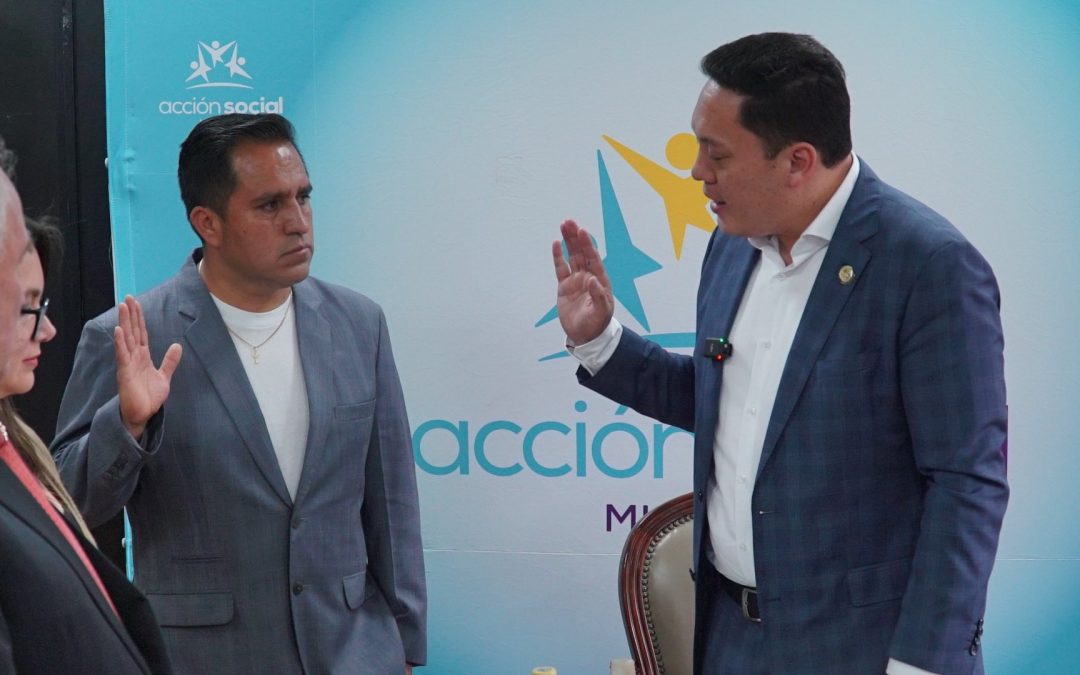 Bayron Fárez, nuevo director ejecutivo de Acción Social Municipal