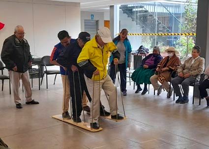 CENTRO DEL ADULTO MAYOR REALIZA ACTIVIDADES EN BENEFICIO DE SU SALUD