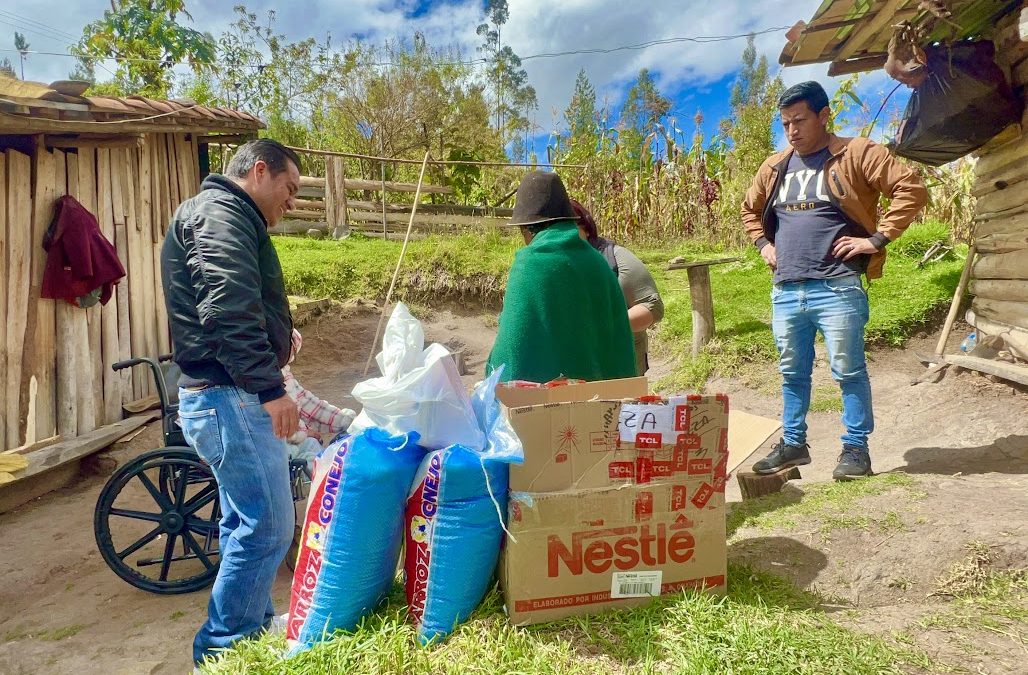 ASISTENCIA SOCIAL Y HUMANITARIA EN EL SECTOR GUARANGO, PARROQUIA QUINGEO