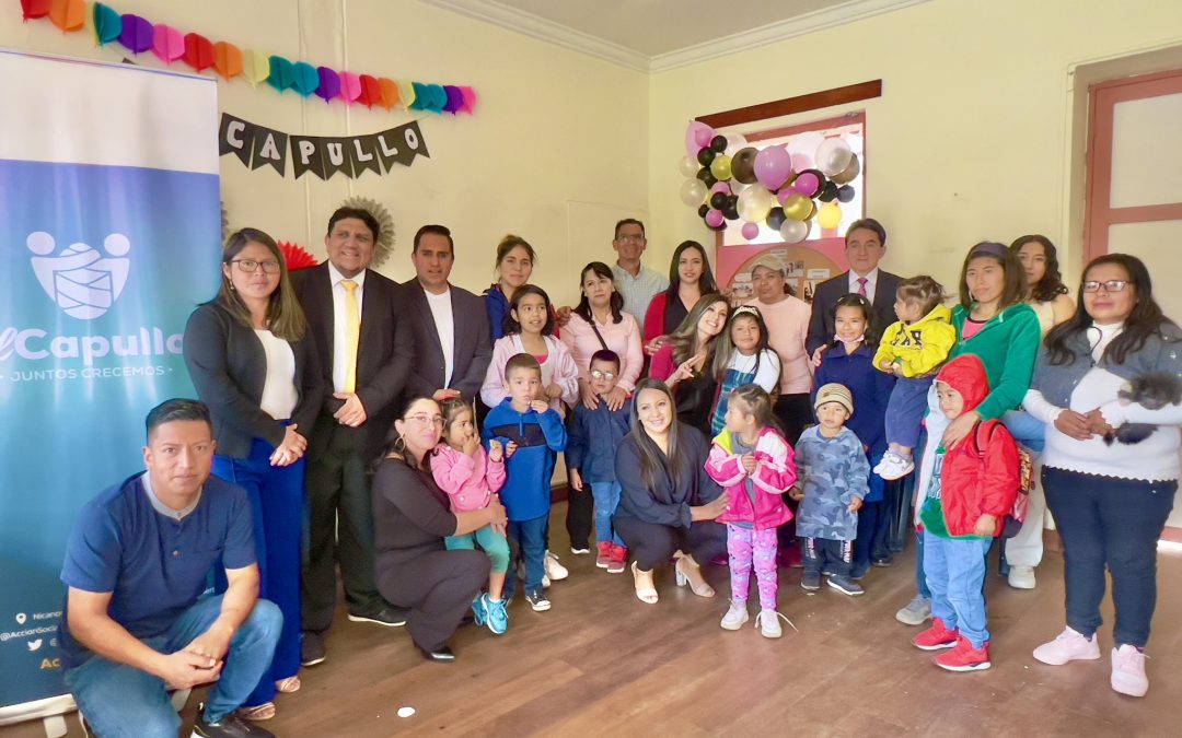 RECIBIMOS GENEROSA DONACIÓN PARA NUESTRO PROYECTO DE EL CAPULLO POR PARTE DE LA IGLESIA JESUCRISTO DE LOS SANTOS