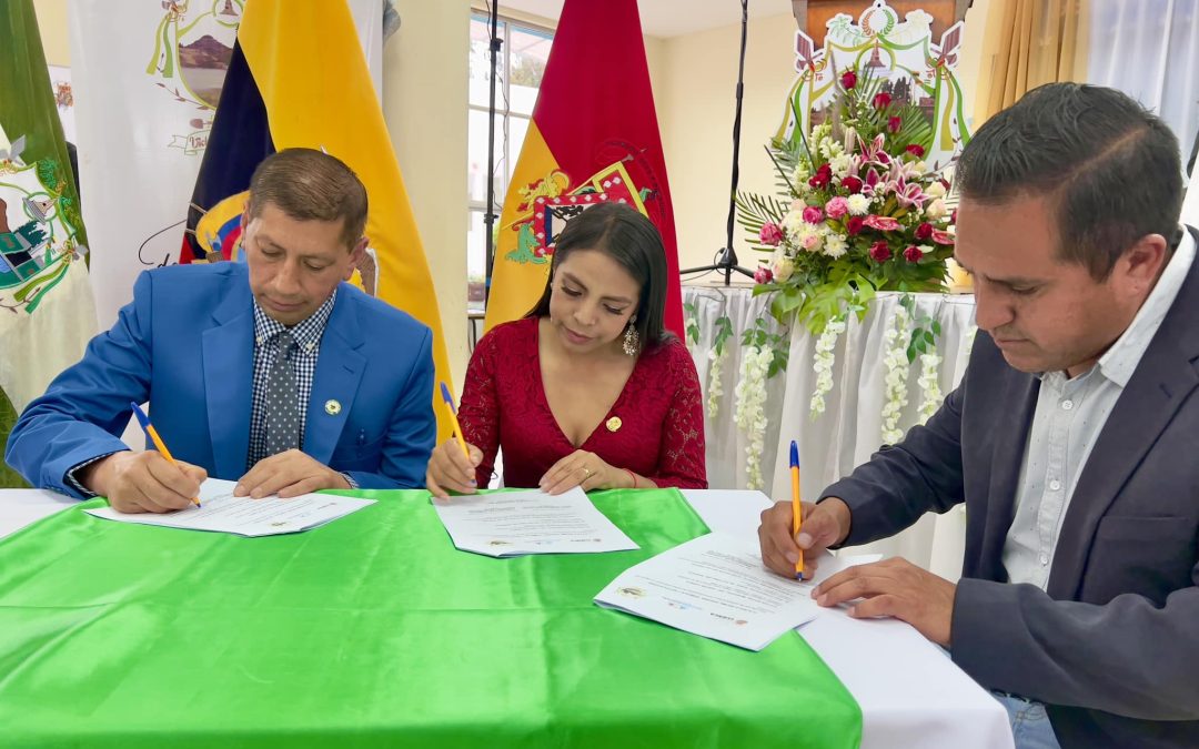 FIRMA DE CONVENIO PARA ATENCIÓN CON LAS UNIDADES MÓVILES