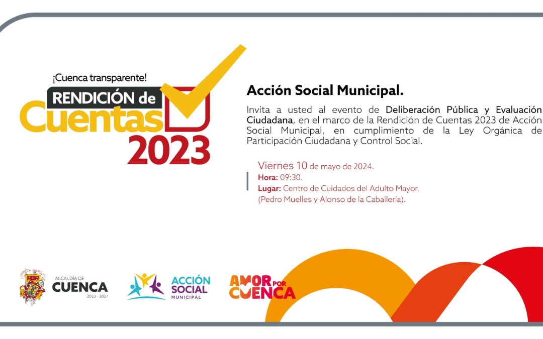 Invitación Rendición de Cuentas año 2023